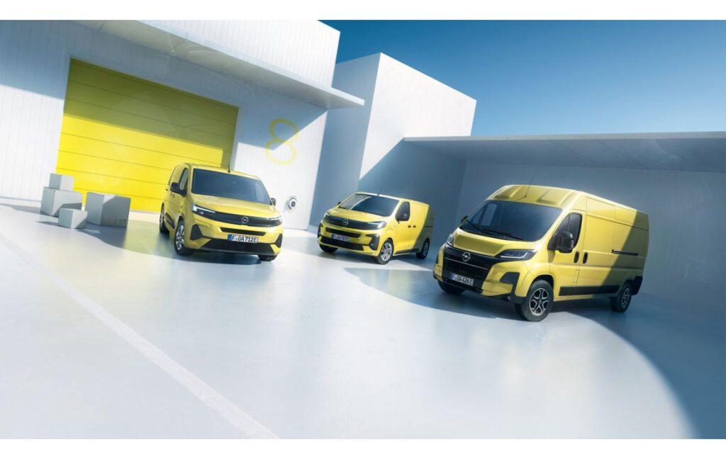 nieuwe Opel Combo, Vivaro en Movano