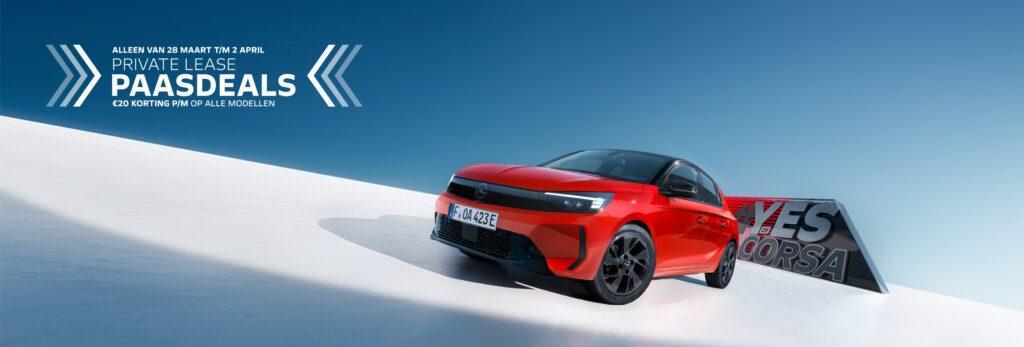 Opel paasactie lease