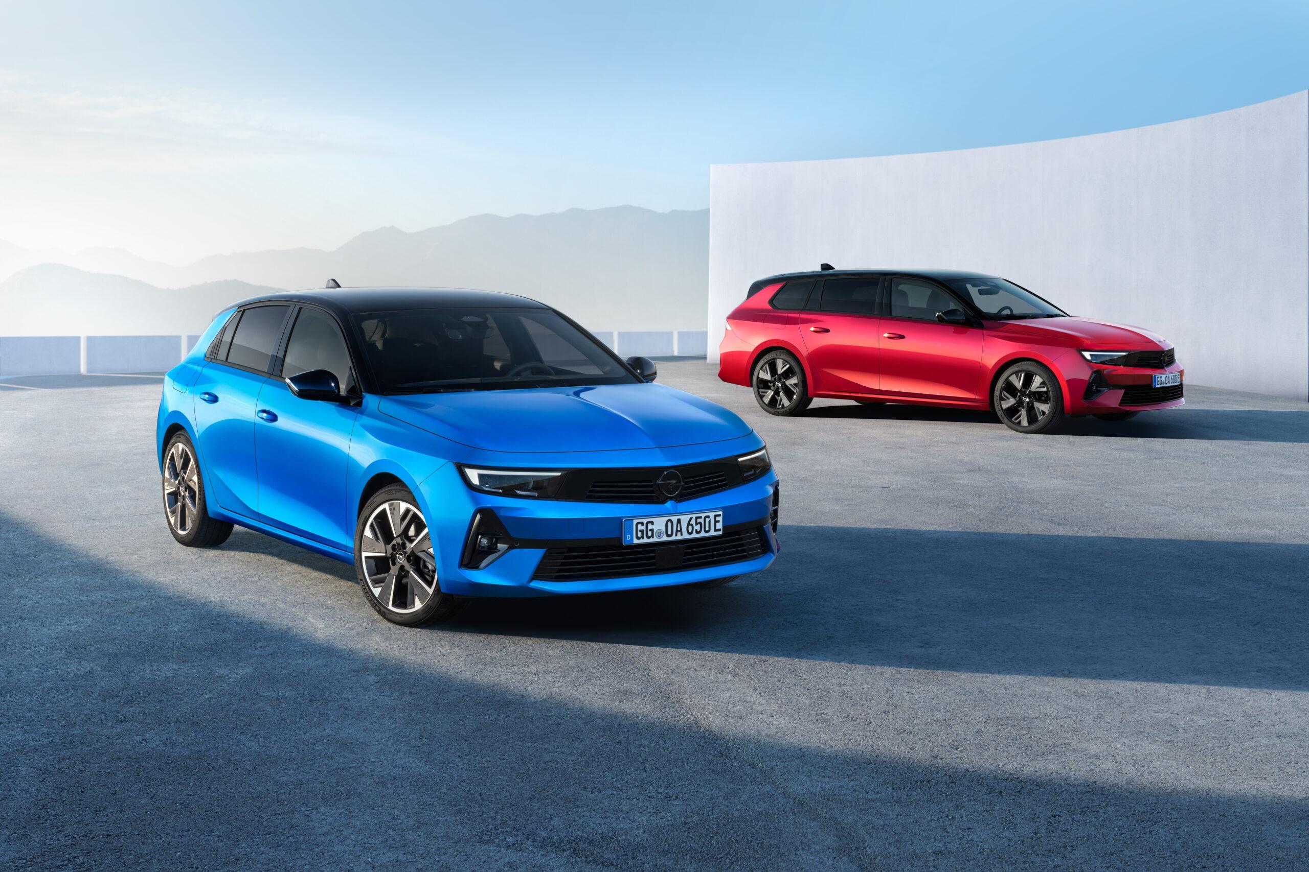 Opel's batterij-elektrische portfolio