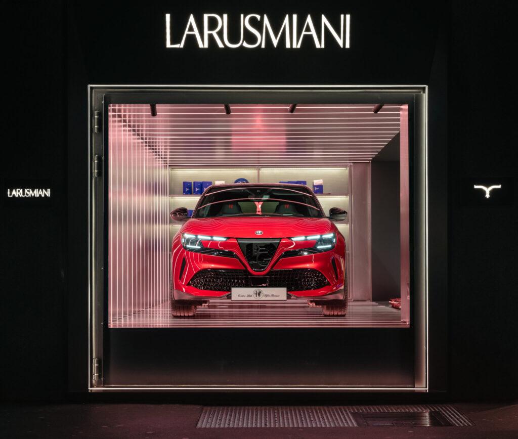 Alfa Romeo Junior bij Milan Design Week