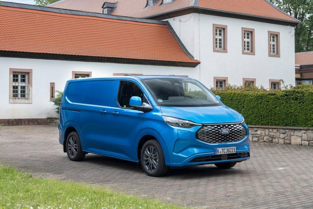 volledig elektrische Ford E-Transit Custom