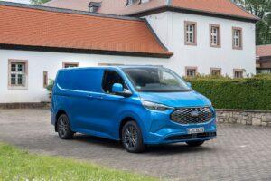 volledig elektrische Ford E-Transit Custom