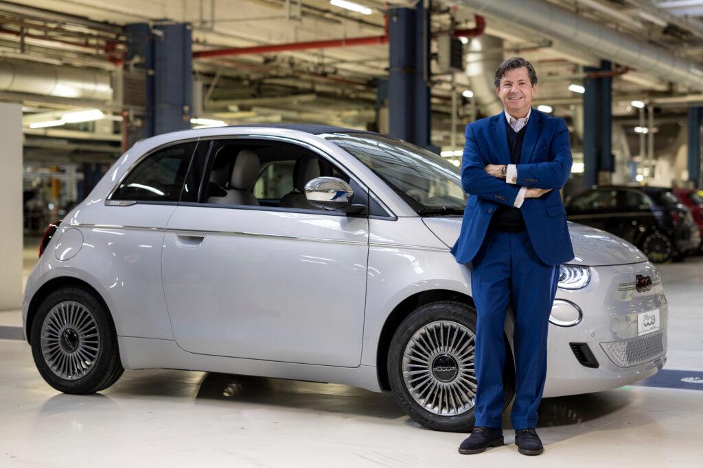 Olivier François bezoekt Fiat fabriek